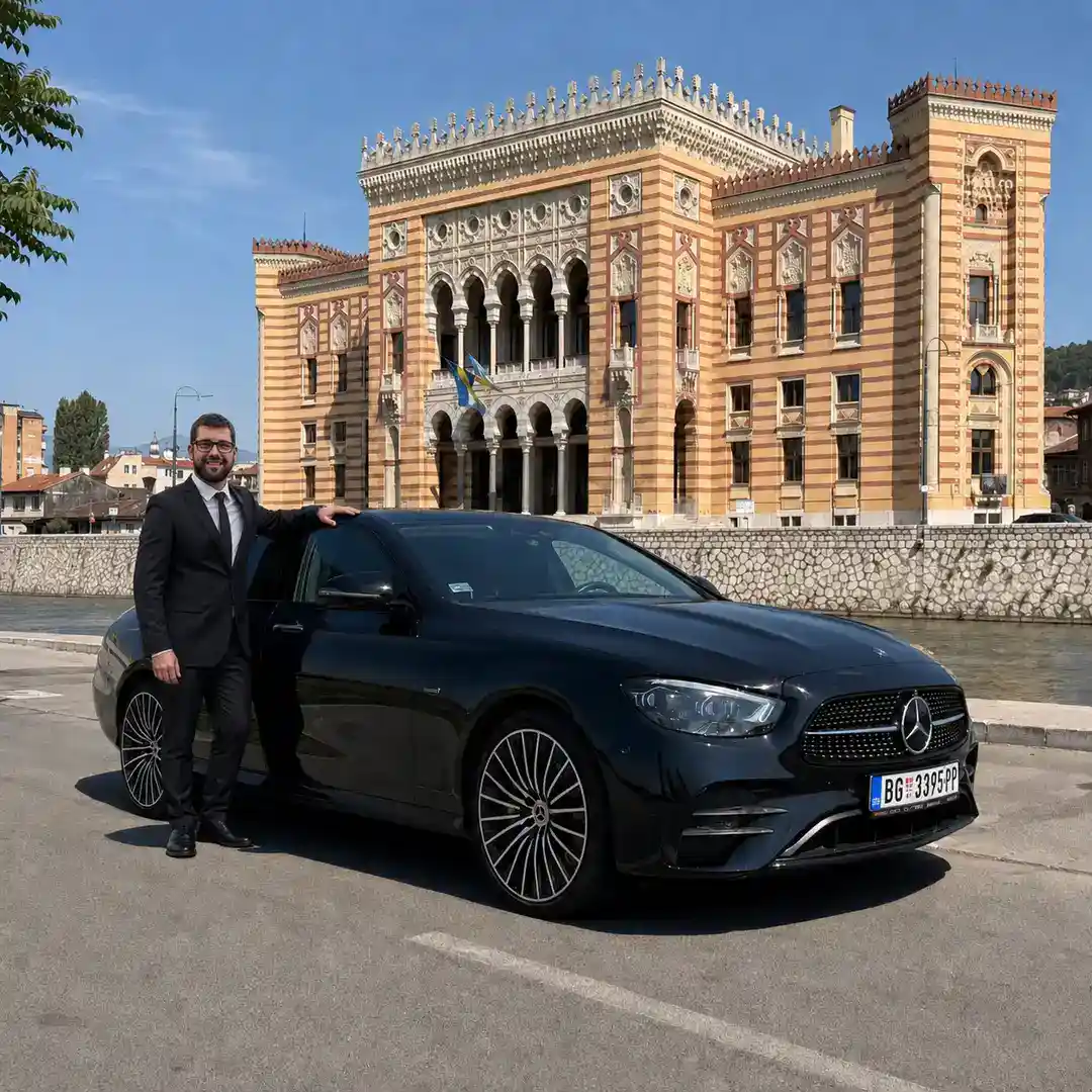 Taxi transfer from Belgrade to Sarajevo