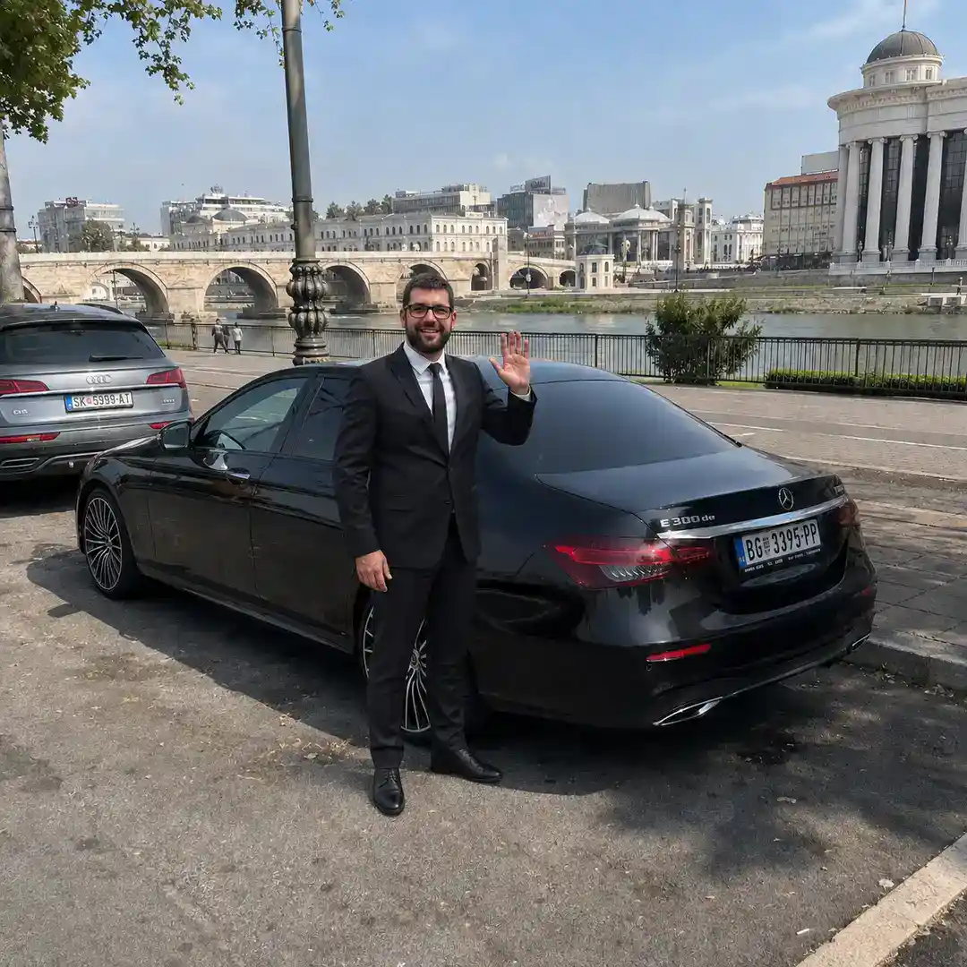 Taxi transfer from Belgrade to Skopje