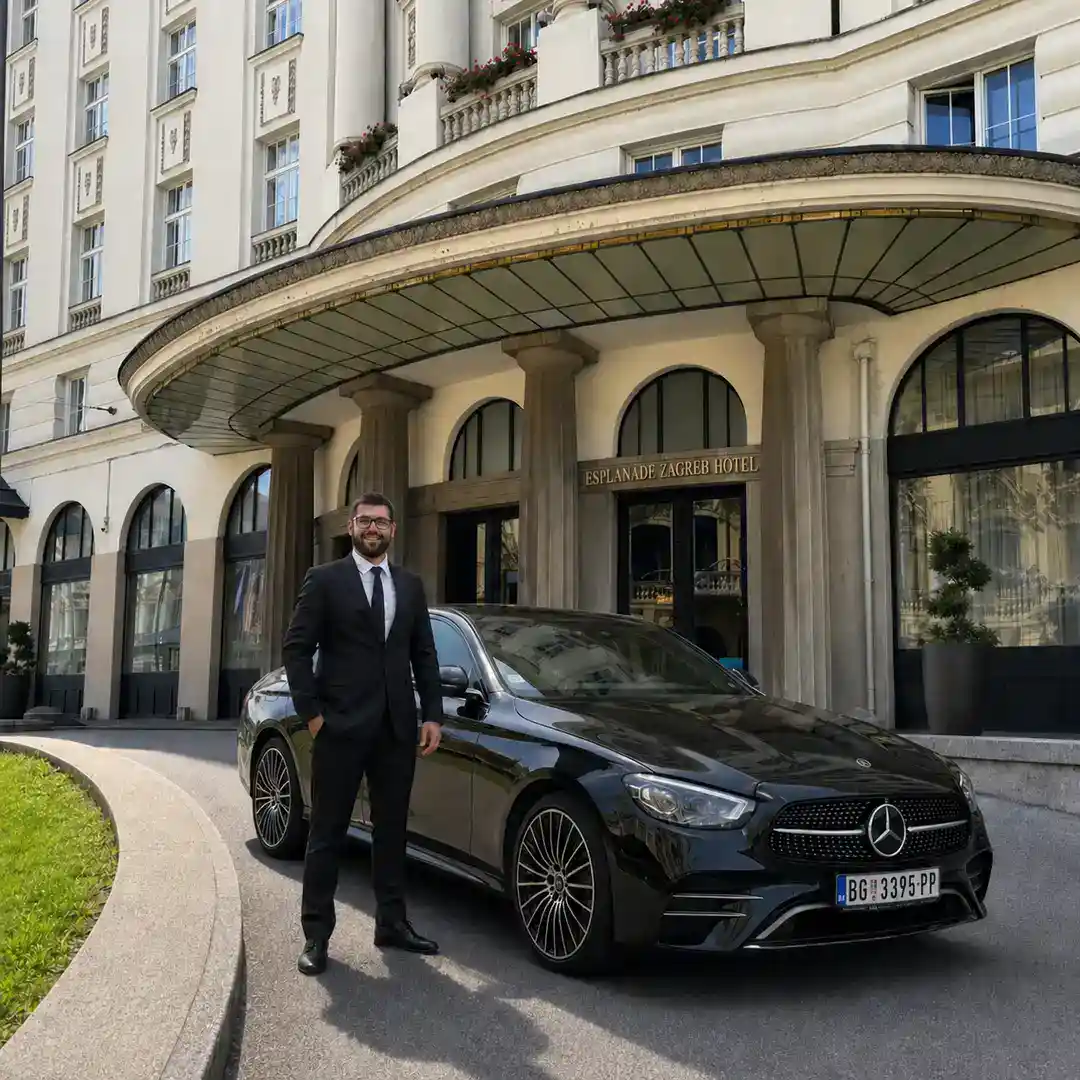 Taxi transfer from Belgrade to Zagreb