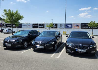 Our business class car fleet in Belgrade
