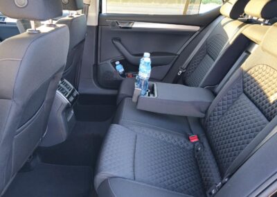 Our business class car interior