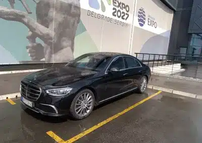 Iznajmljivanje Mercedesa S klase sa vozačem